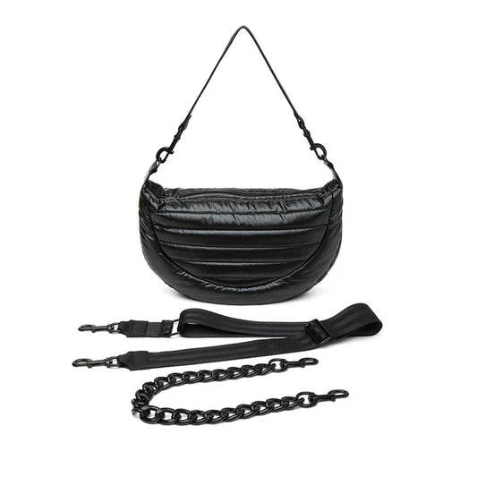 Elton Hobo Pearl Black