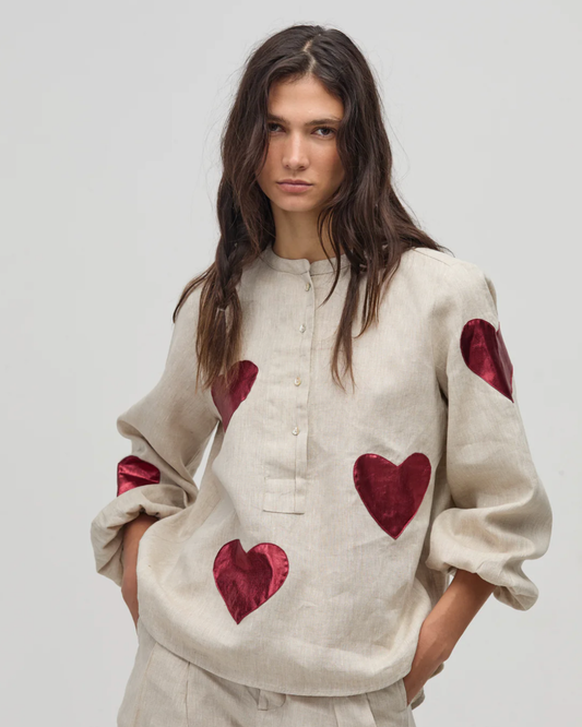 Cupid Linen Shirt by Lanhtropy