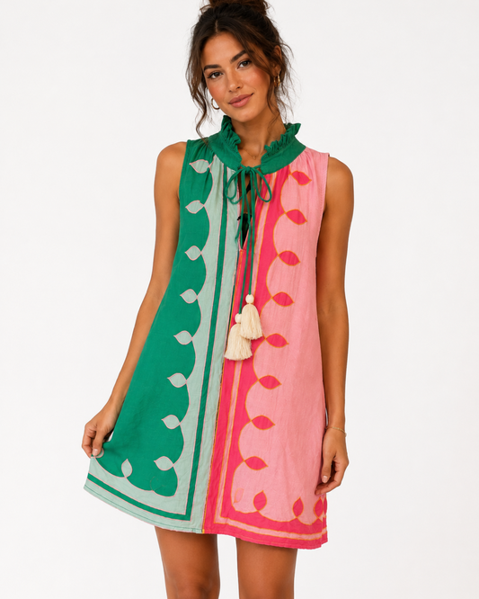 Dual Color Dress by THML