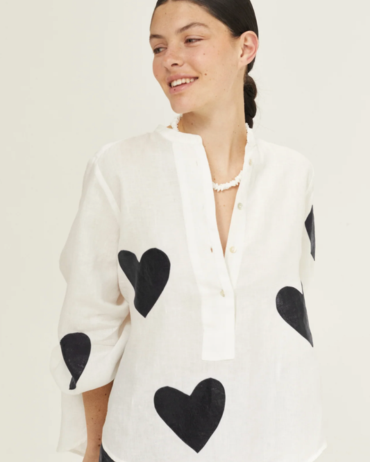 Cupid Linen Shirt by Lanhtropy