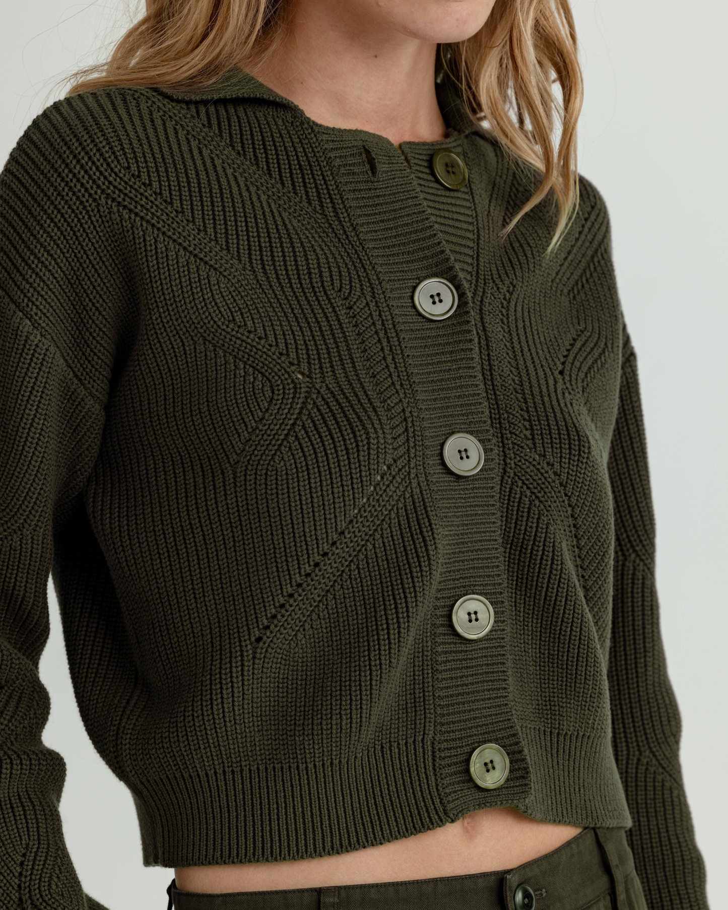 Hucker Cardigan by Sundays / Green