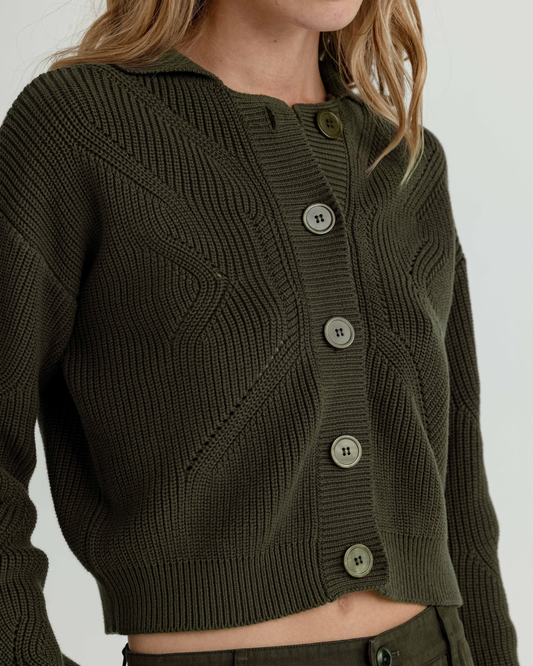 Hucker Cardigan by Sundays / Green