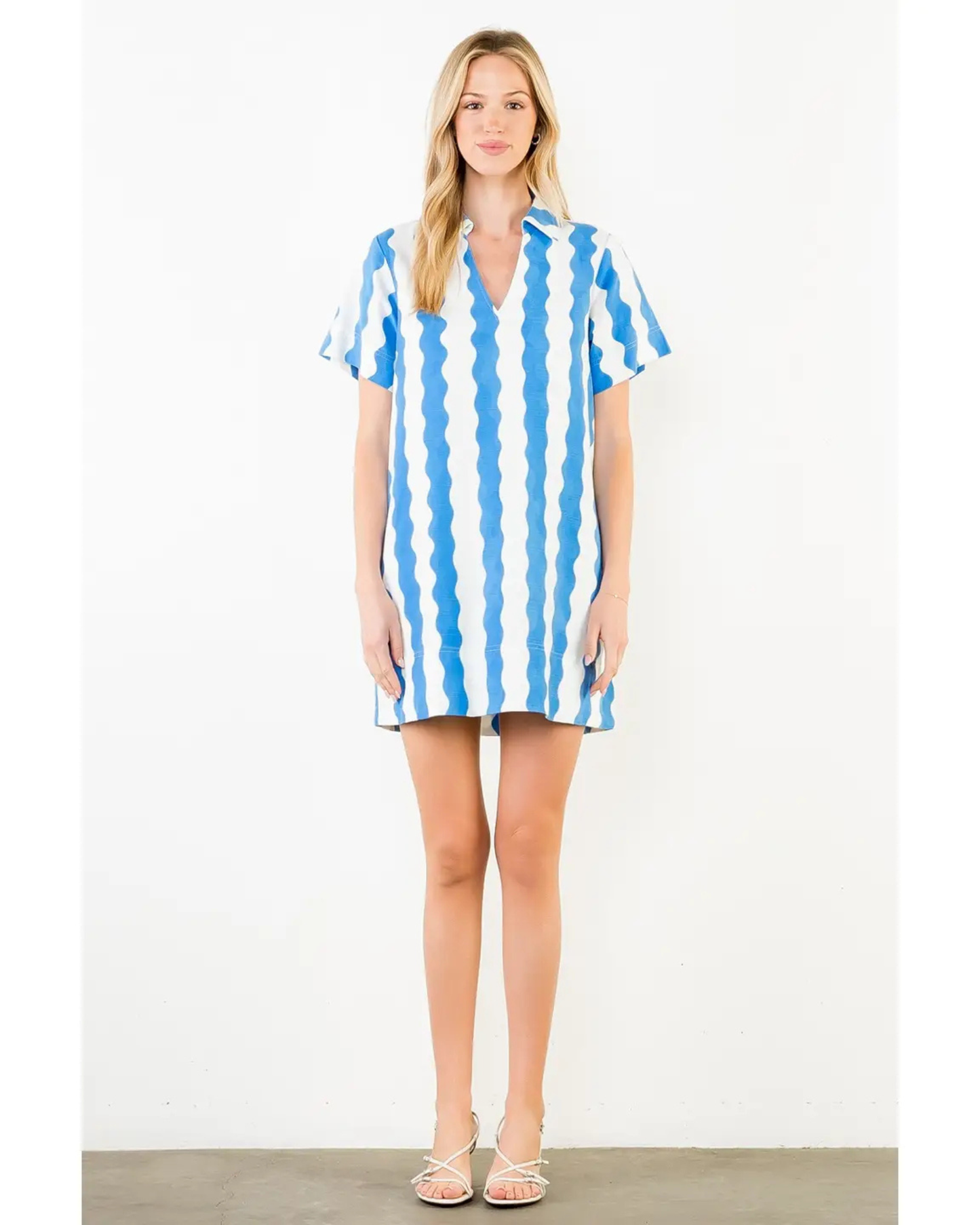 Wave dress by THML