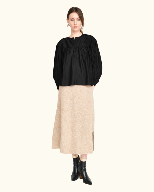 Oslo Blouse by Mirth / Black