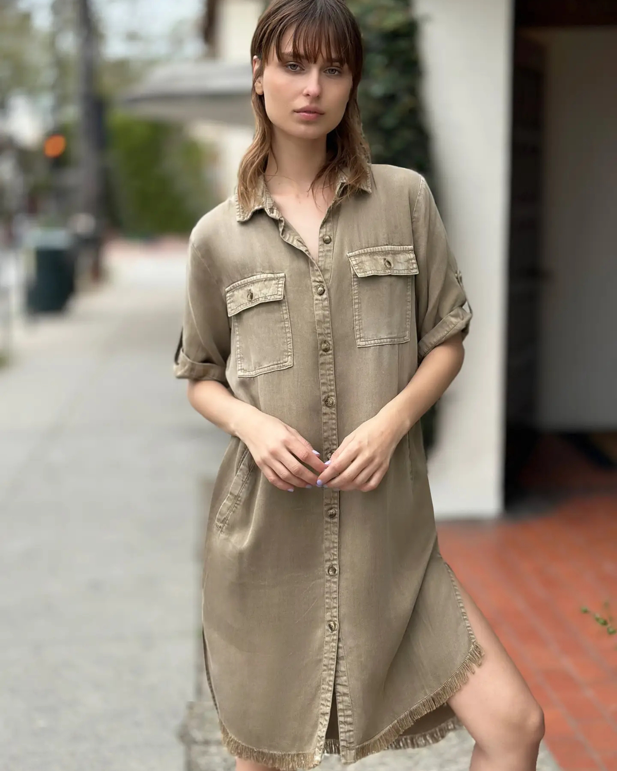Camper Shirtdress by Billy T