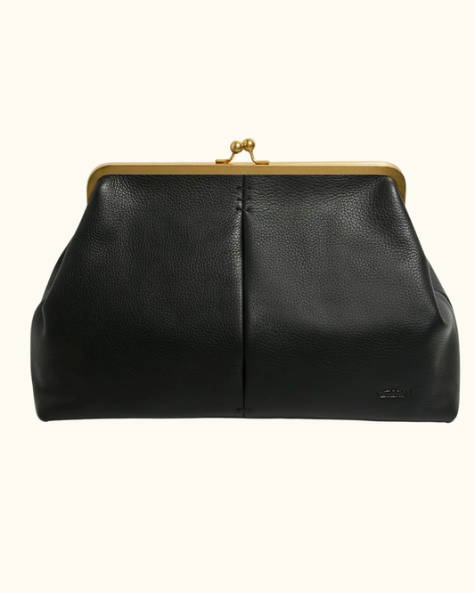 Grace Oversized Clutch / Black