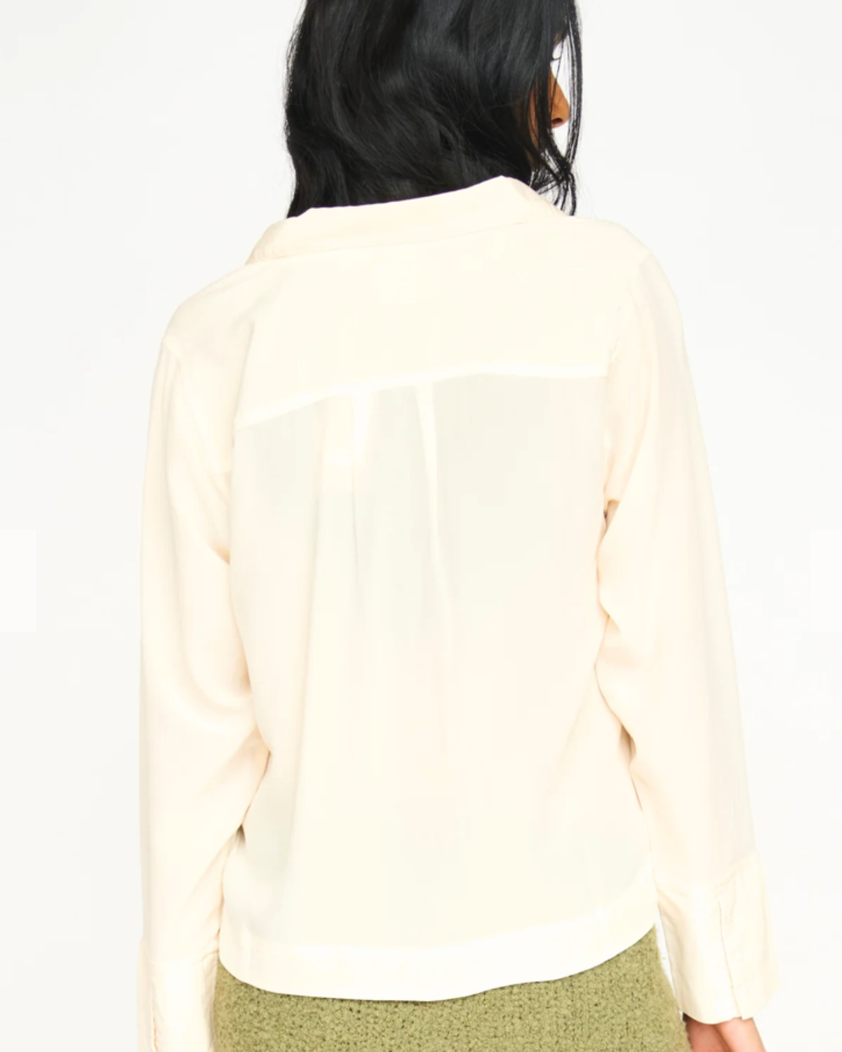 Salem Silk Shirt by Mirth / Cream