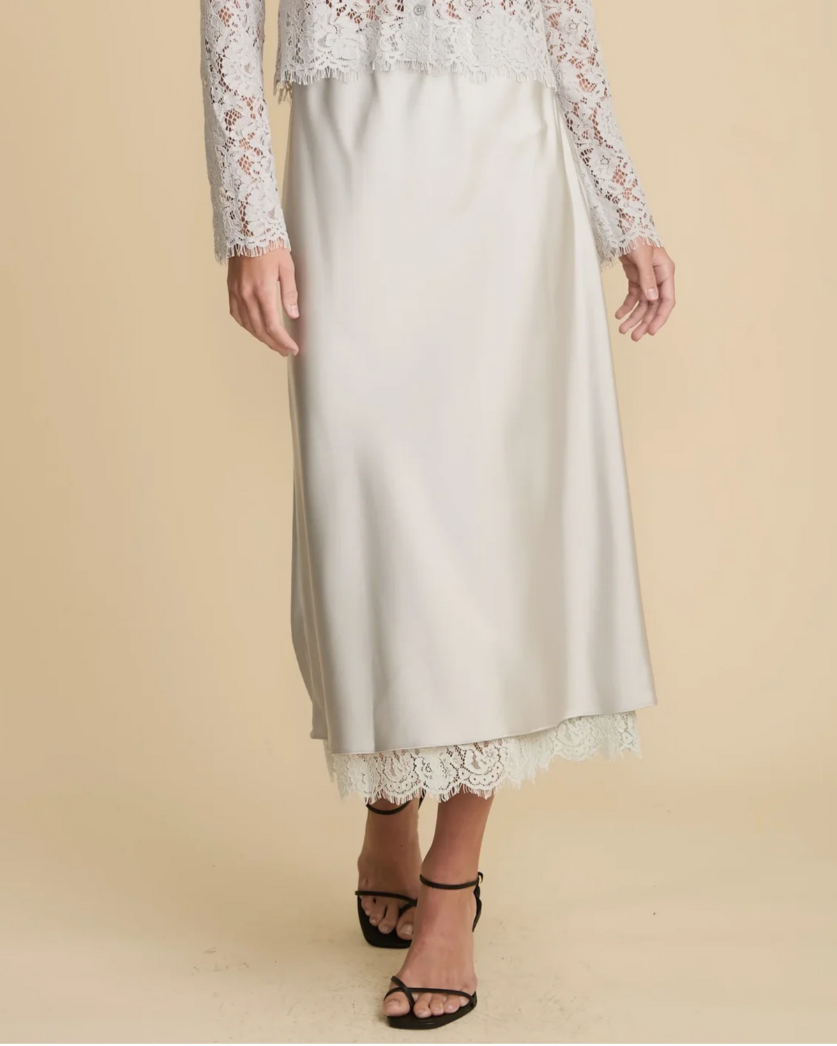 Bennet Skirt by Sundays / White
