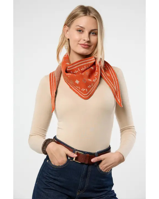 Orange Scarf by Saachi