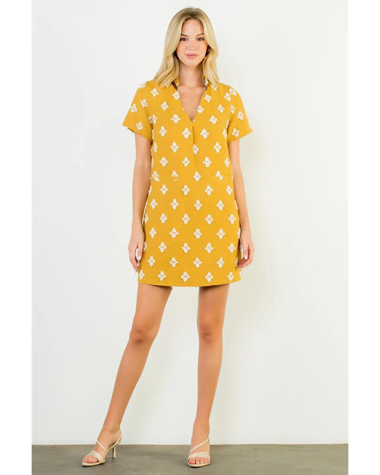 COMING SOON Mustard Dress by THML