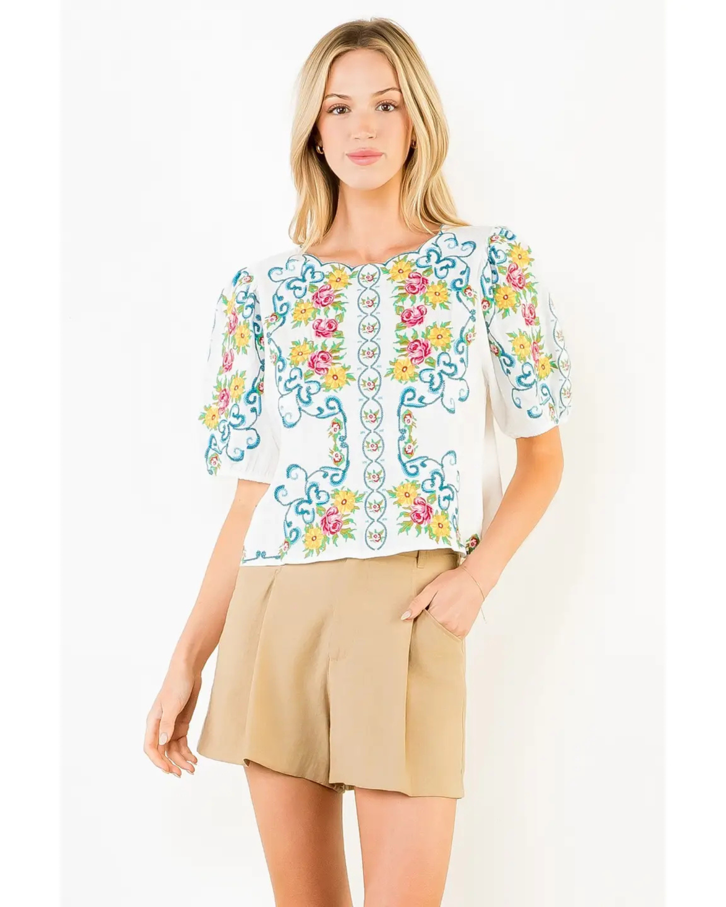 Floral Top by THML
