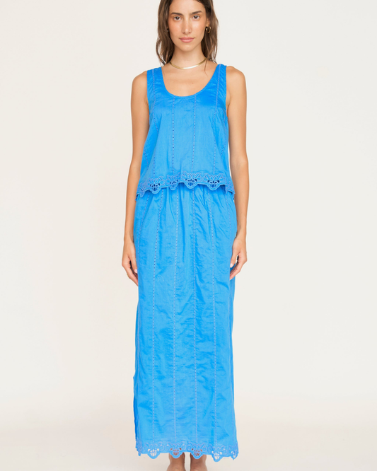 Parma Skirt by Mirth / Egyptian Blue