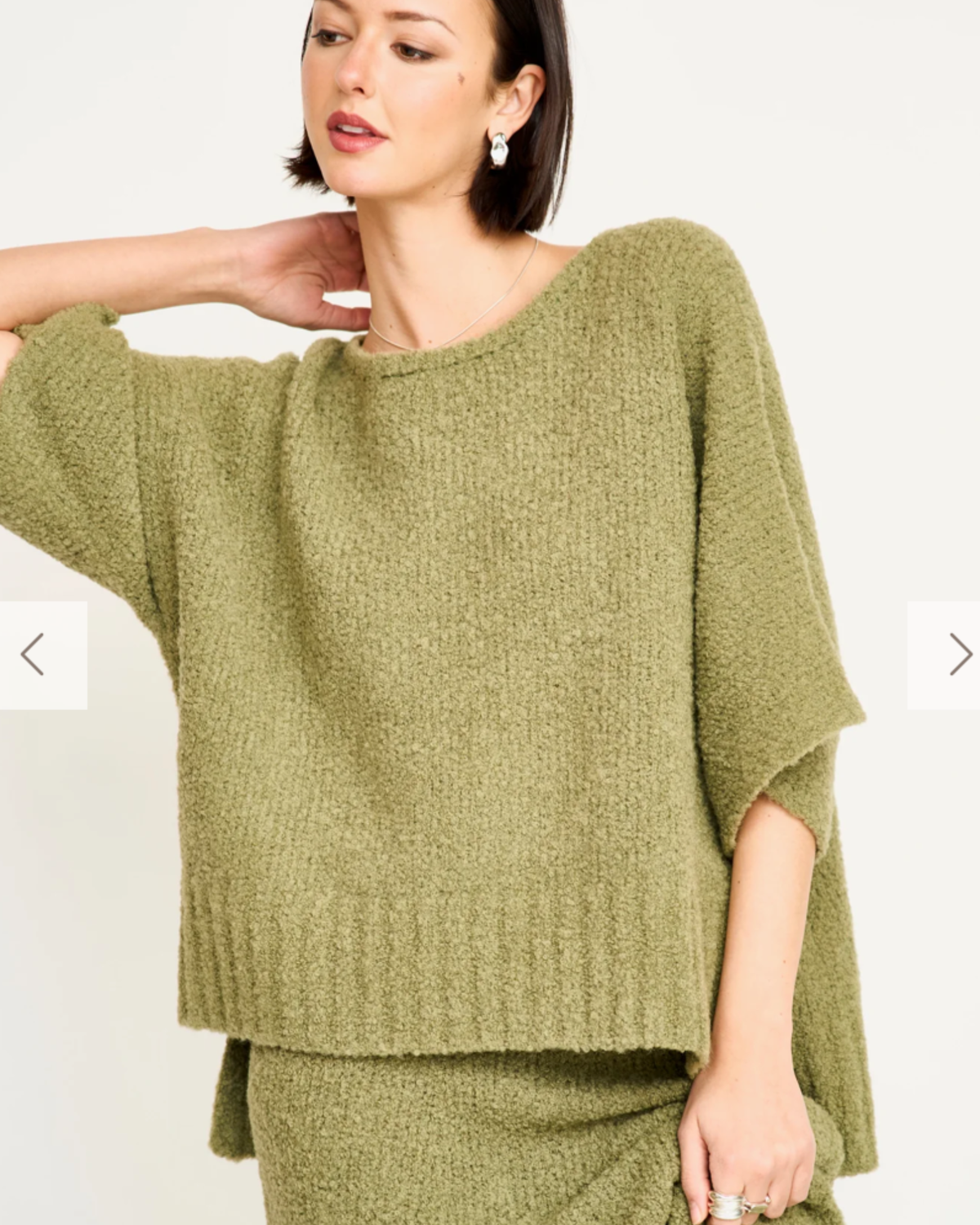 Fez Boucle Top by Mirth / Matcha