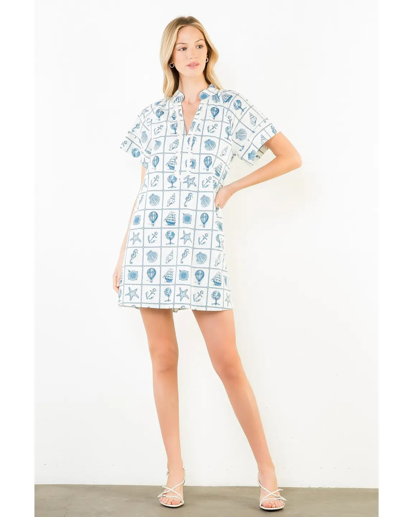 Shell Motif Dress by THML