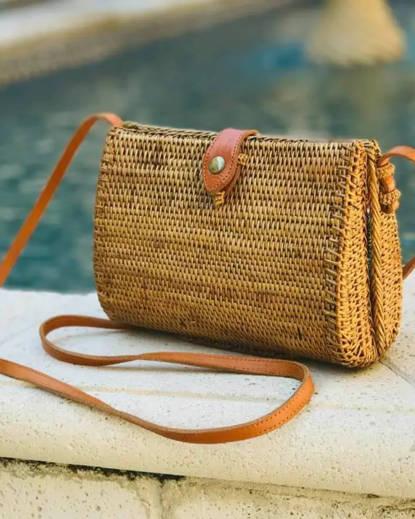 Teardrop Crossbody Bag by The Winding Road
