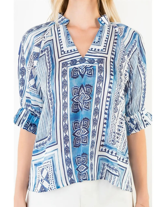 V neck Top by THML
