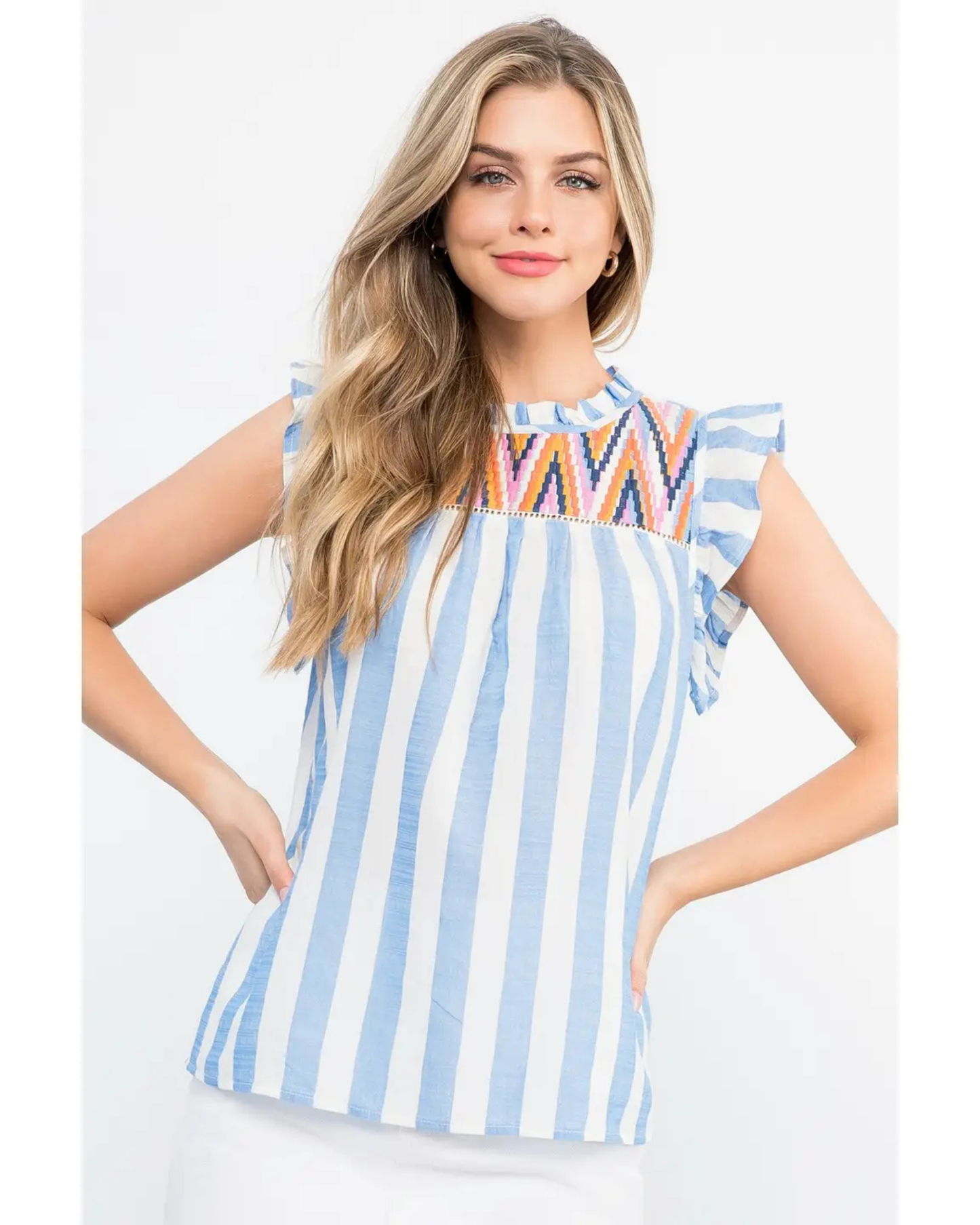 Stripe Top by THML