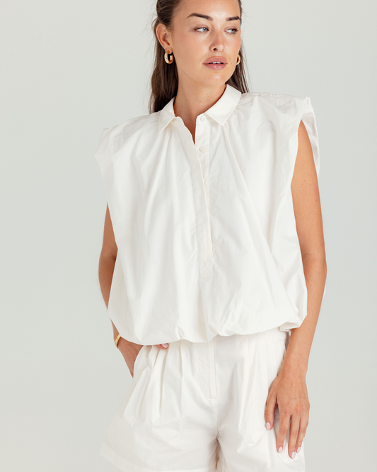 Sutton Shirt by Sundays / Whisper White