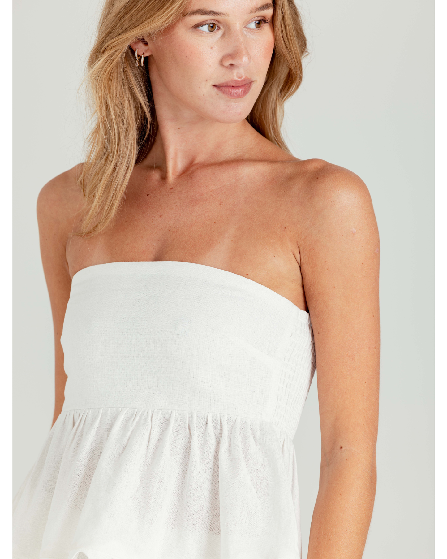 Davis Top by Sundays / Whisper White