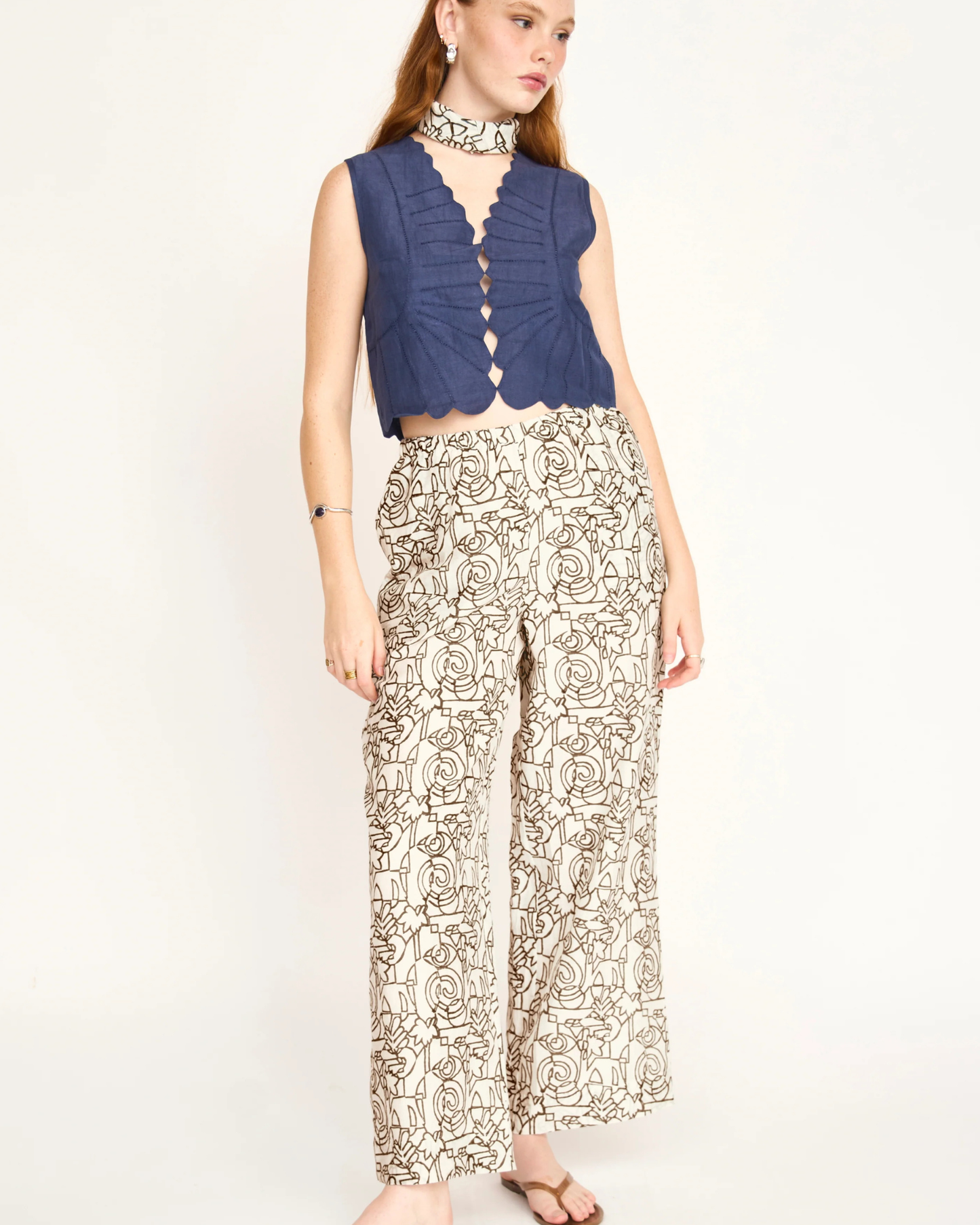 Baden Pant by Mirth / Chocolate Heka