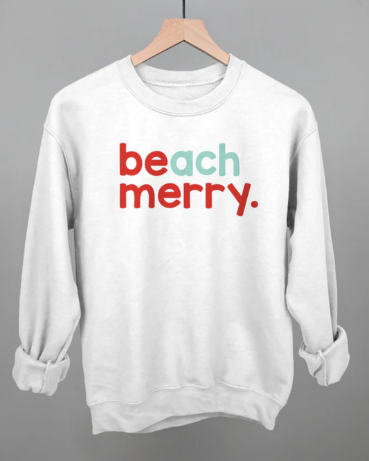 Beach Merry Sweatshirt by Ivy + Cloth