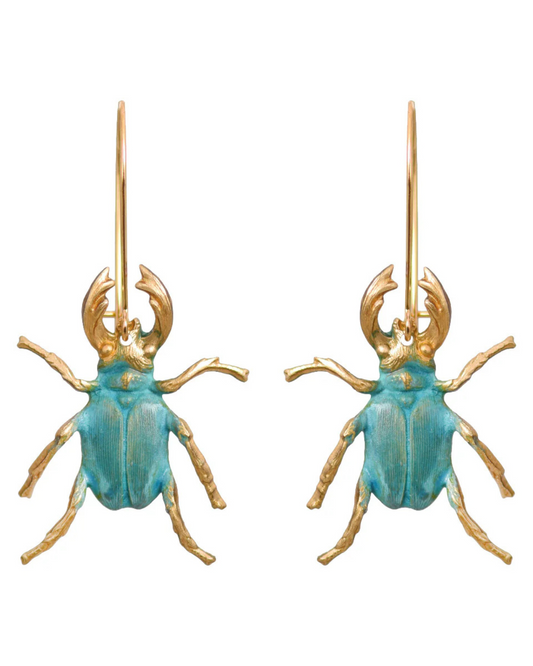 Beetle Earring by We Dream In Colour