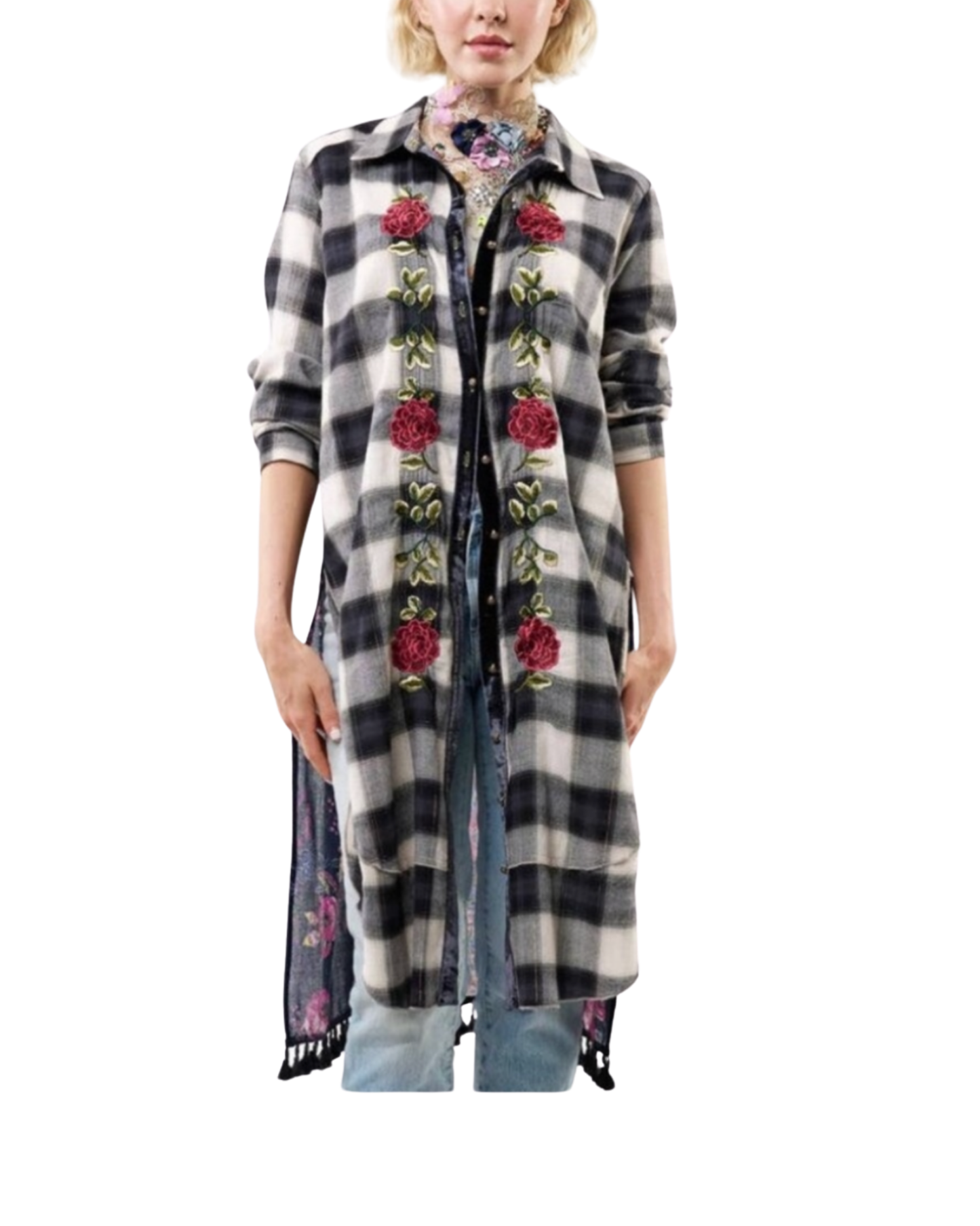 Plaid Flowers by Aratta