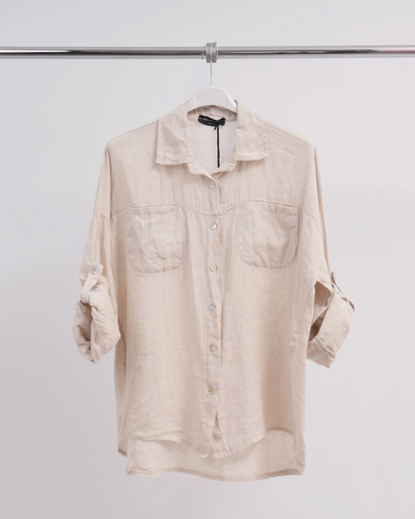 Linen Shirt / Beige