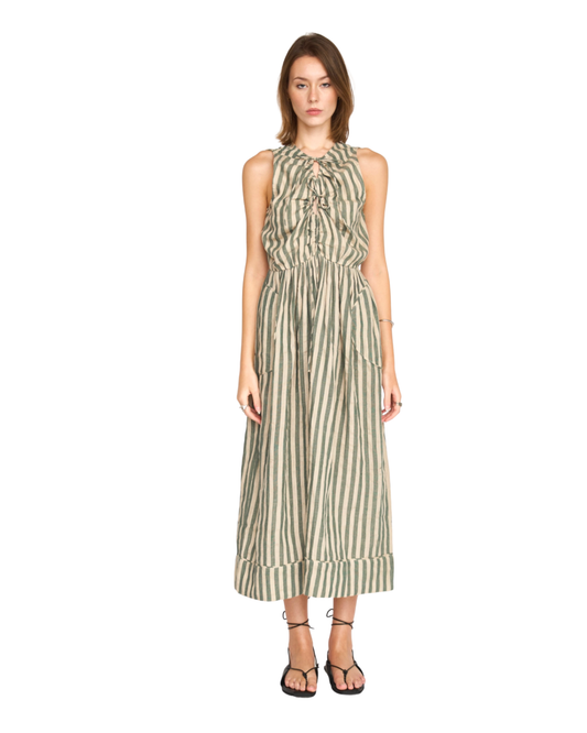 Cerritos Dress by Mirth / Safari Stripe