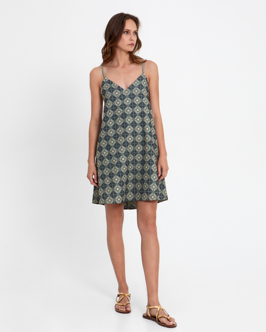 Mini Daisy Dress by Kori / Sage & Navy
