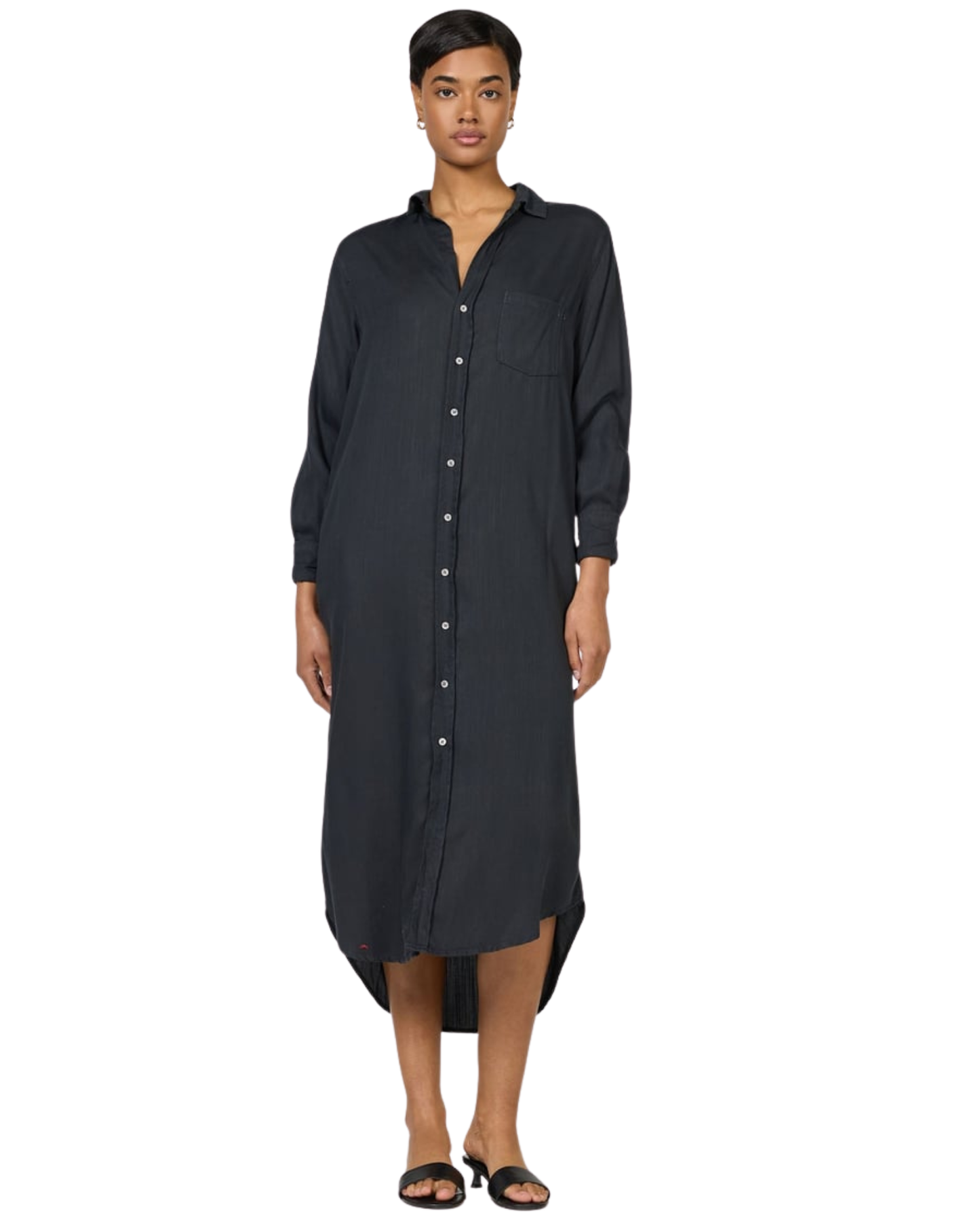 Galina Shirt Dress by Dear John / Navy