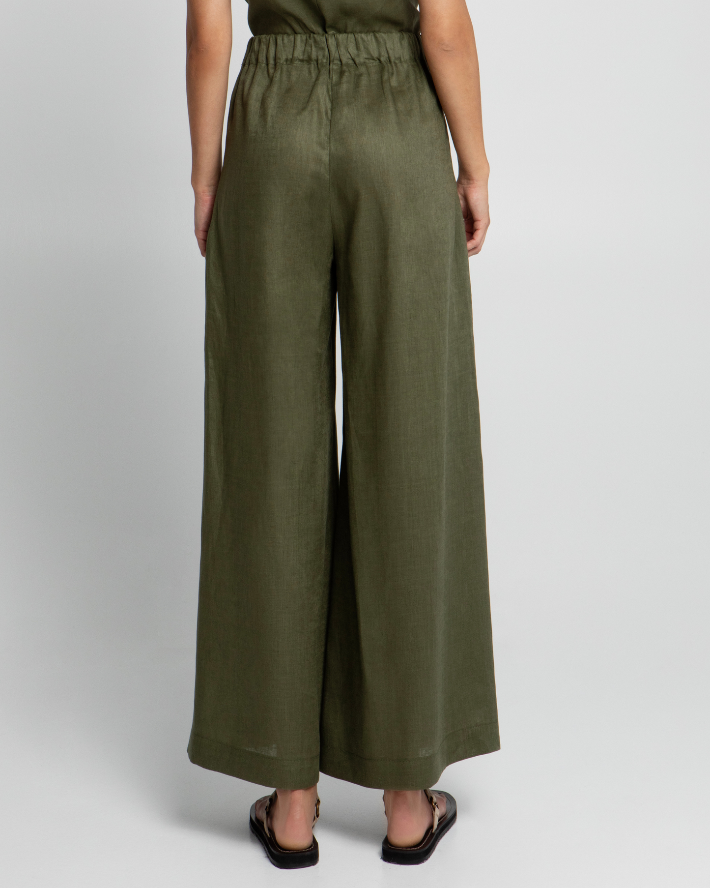 Pleated Pants by Kori / Khaki