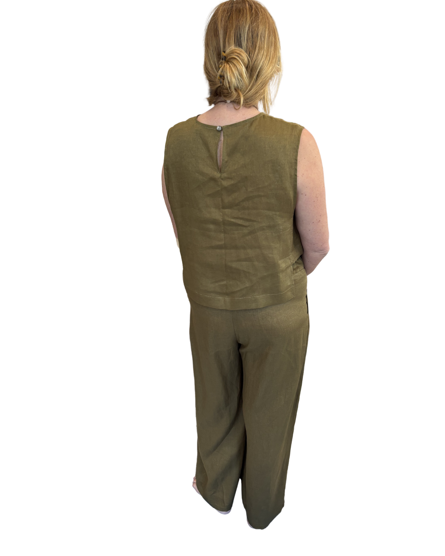 Pleated Pants by Kori / Khaki