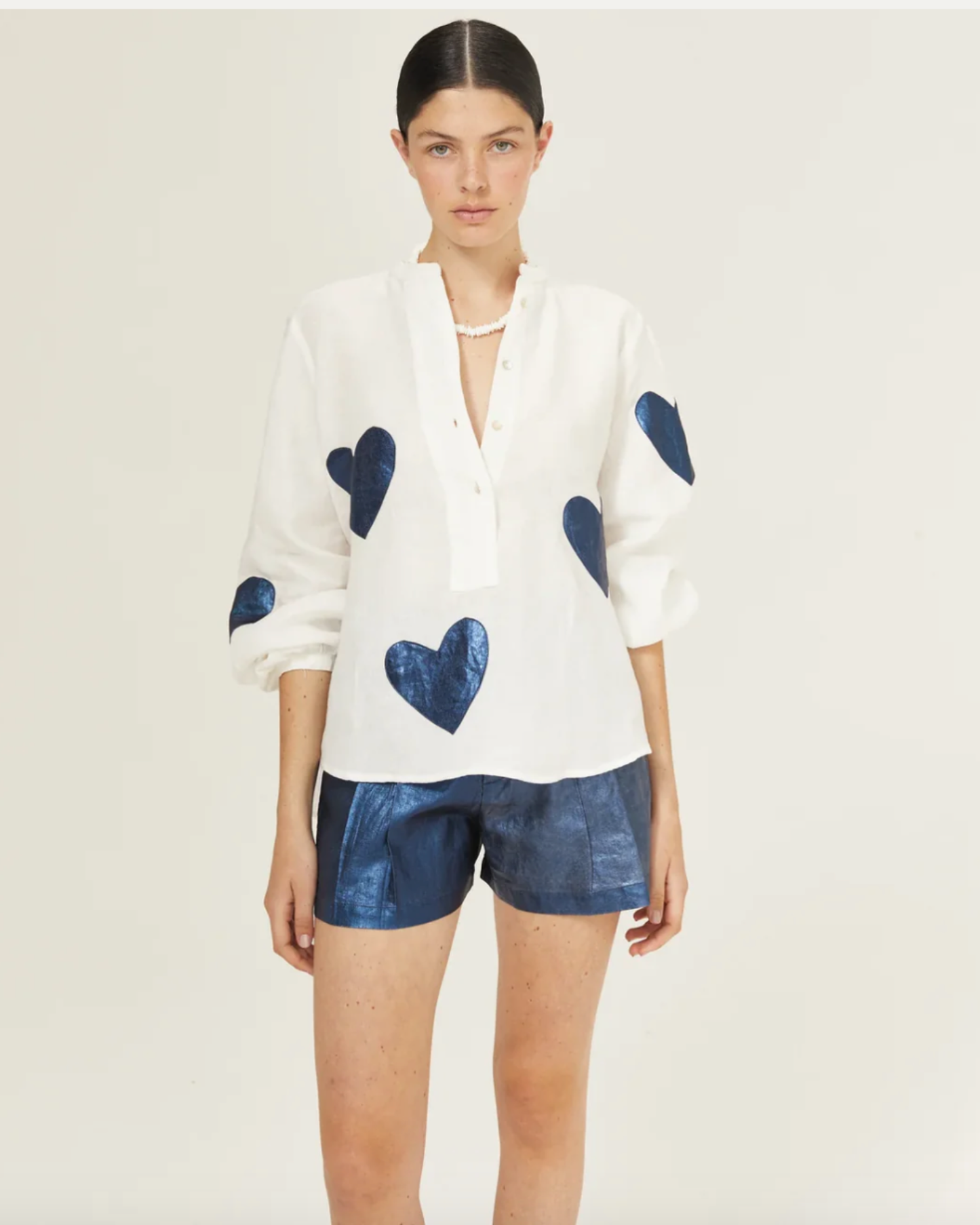 Cupid Linen Shirt by Lanhtropy
