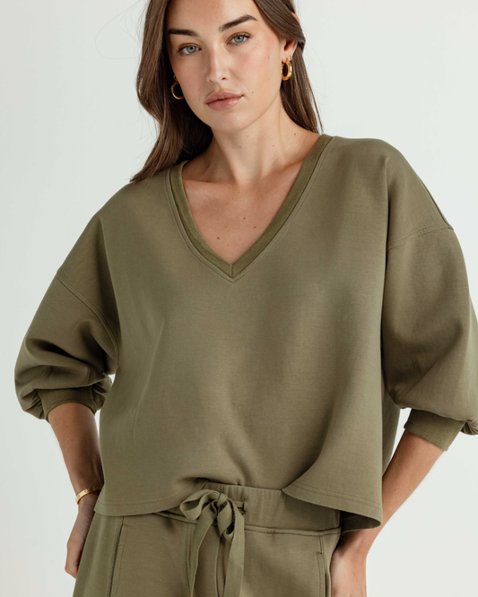 Lewton Pullover by Sundays / Olivine