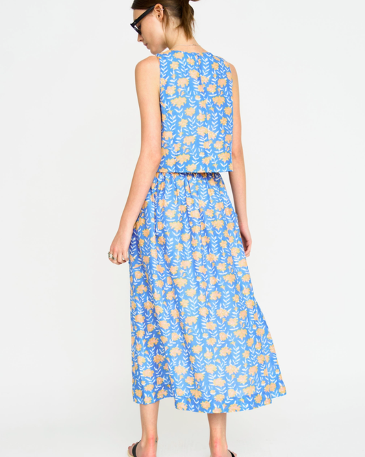 Verona Skirt by Mirth / Tangerine Carnation
