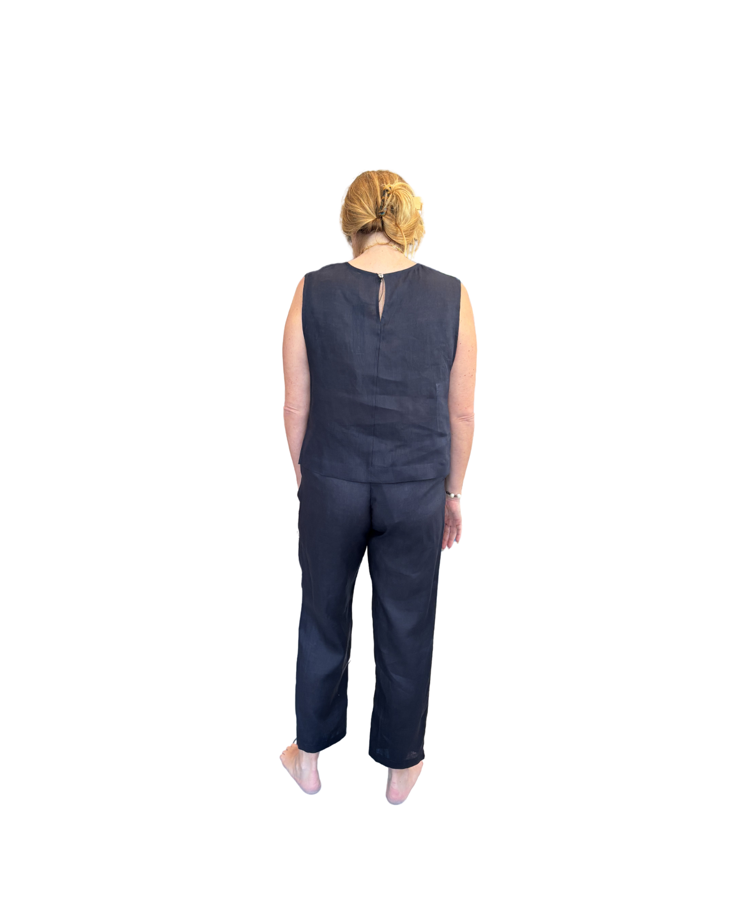 Straight Pants by Kori / Navy