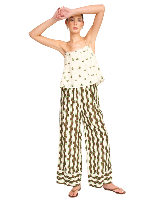 Woodstock Pant by Mirth / Chocolate Mint