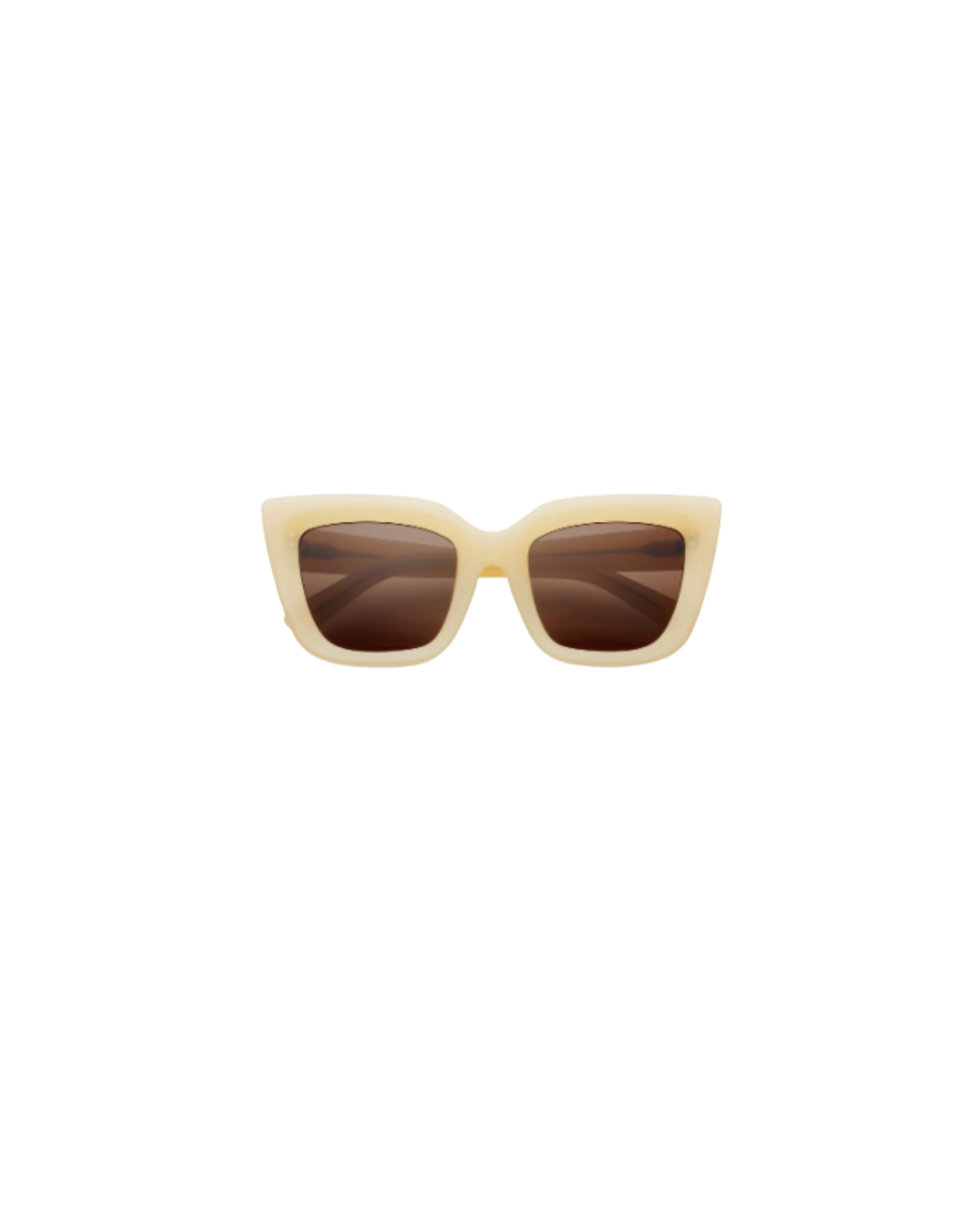 Portofino Oversized Sunglasses by Freyrs / Tan