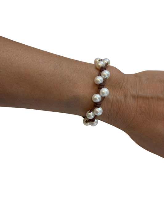 Freshwater Pearl Tobago Bracelet by Wendy